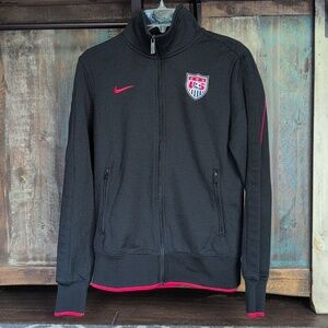 Nike USA Soccer Team Track Jacket Full Zip - Women's Large